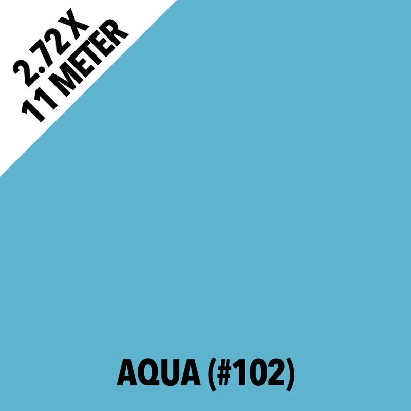 Colorama 102 Aqua 2.72x11m
