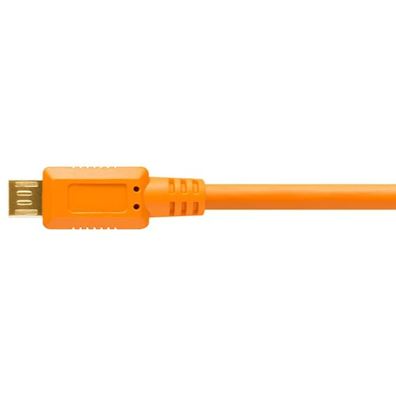 Tether Tools TetherPro USB 2.0 A Male to Micro-B 5-pin 4.6m Orange