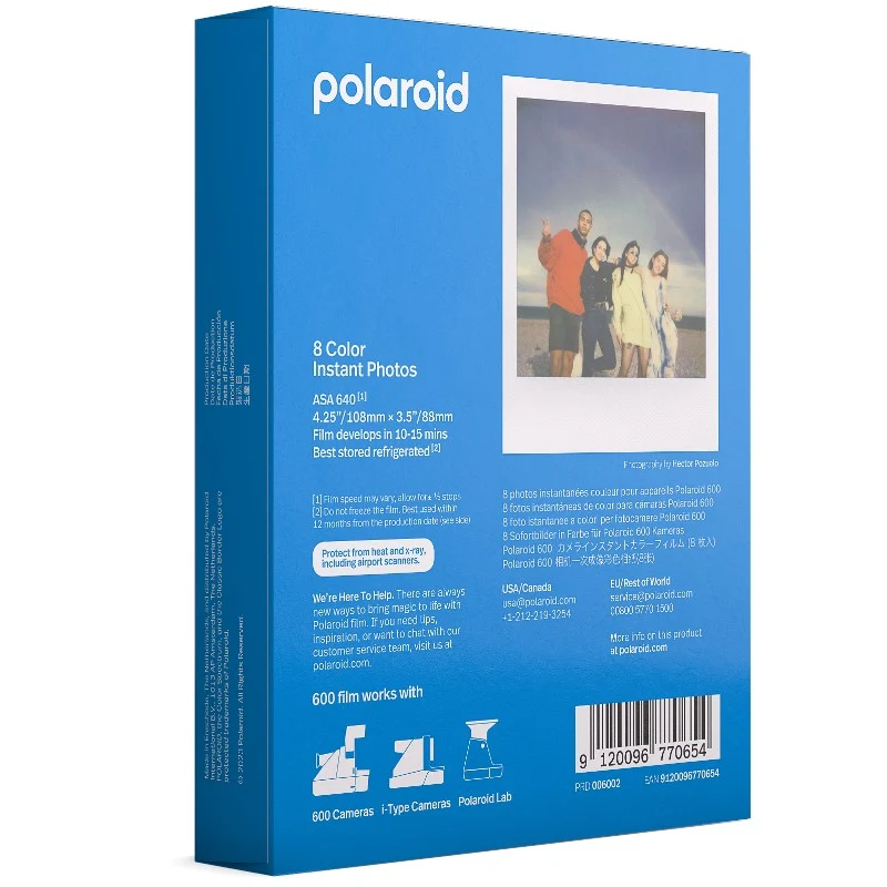 Polaroid Color Instant Film für 600
