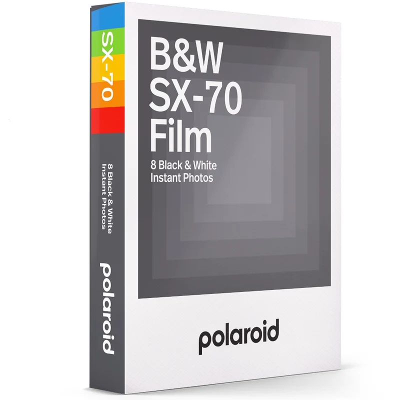 Polaroid B&W Instant Film for SX70