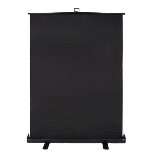 StudioKing Roll-Up Backdrop Leinwand FB-150200FB 150x200 cm Schwarz