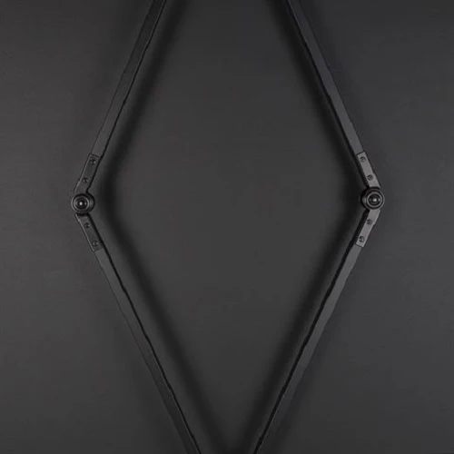 StudioKing Roll-Up Backdrop Leinwand FB-150200FB 150x200 cm Schwarz