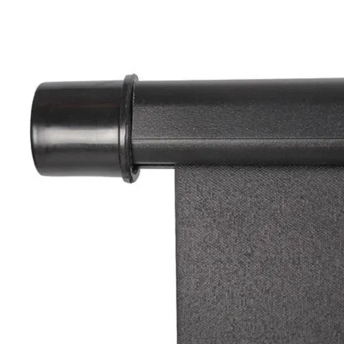 StudioKing Roll-Up Backdrop Leinwand FB-150200FB 150x200 cm Schwarz