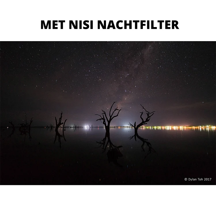 NiSi Natural Night Filter 150x150mm for Night- and Astro Photography
