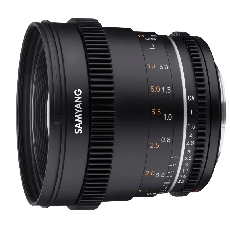 Samyang VDSLR 50mm T1.5 MK2 Canon EF