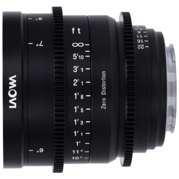 Laowa 15mm t/2.1 ZERO-D Cine Lens - Sony FE