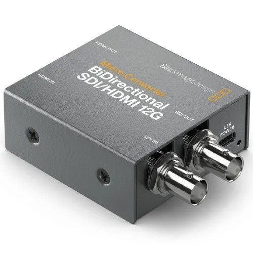 Blackmagic Micro Converter BiDirect SDI/HDMI 12G PSU