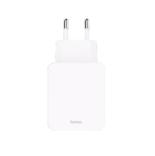 Hama Charger, Power Delivery (PD)/Qualcomm®, 18 W, white