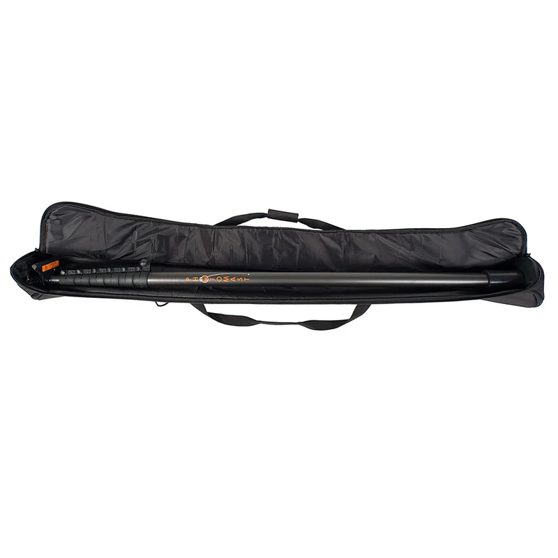 Photomast MK2 8 meter incl. Smartphone Halter mit Arm, Neigkopf und Tasche