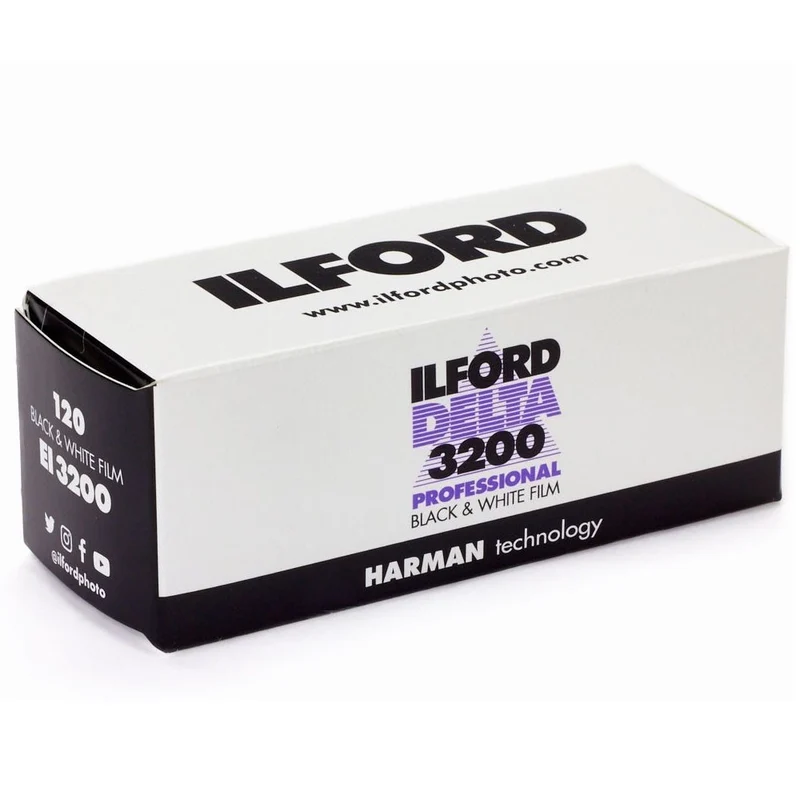ILFORD Delta 3200 120 spool