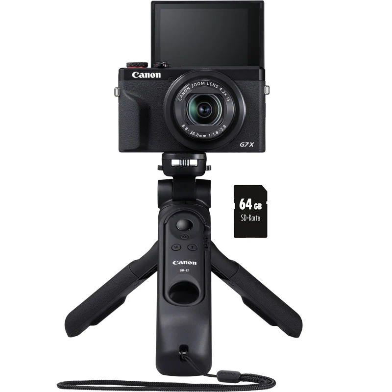 Canon PowerShot G7X Mark III Vlogger Kit Black