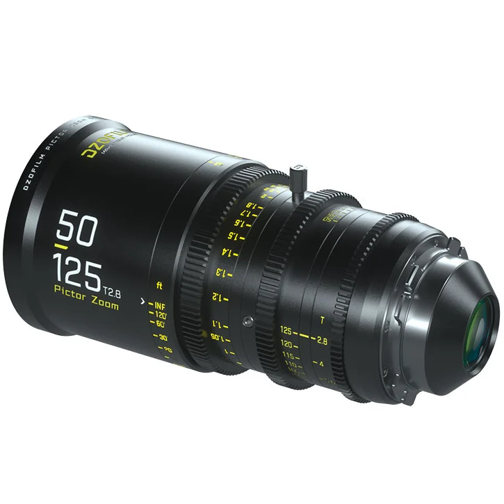 DZOFilm Pictor Zoom 50–125mm T2.8 Schwarz PL/E/EF/LPL