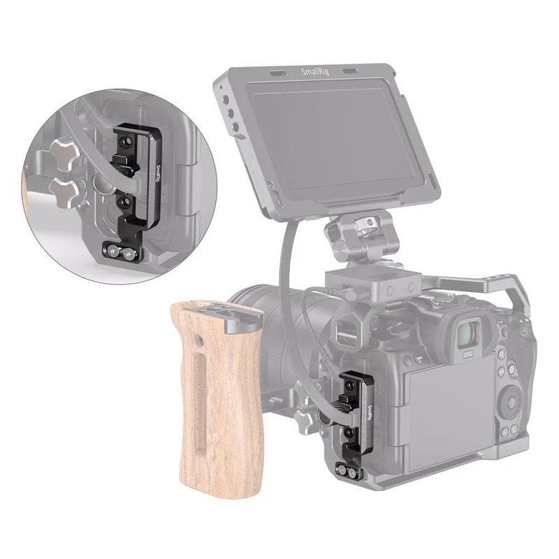 SmallRig HDMI und USB-C Cable Clamp für EOS R5 und R6 Cage 2981