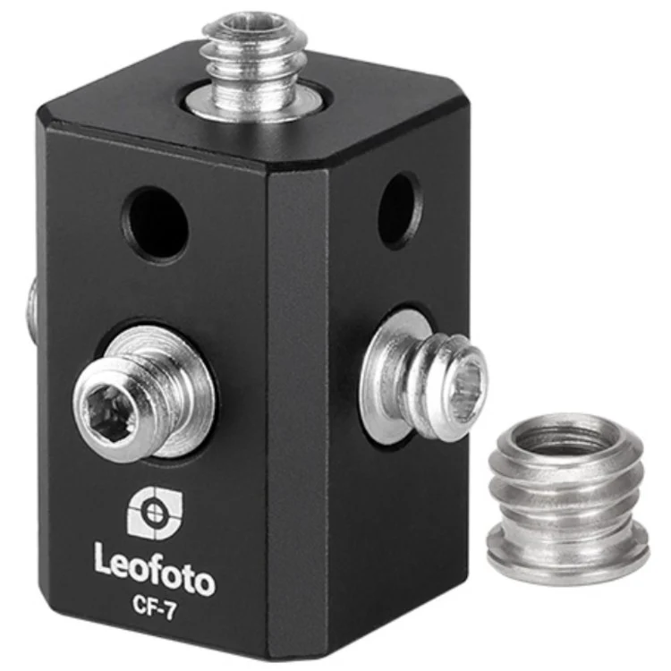Leofoto CF-7 universal conversion Adapter UNC 1/4" screw*5