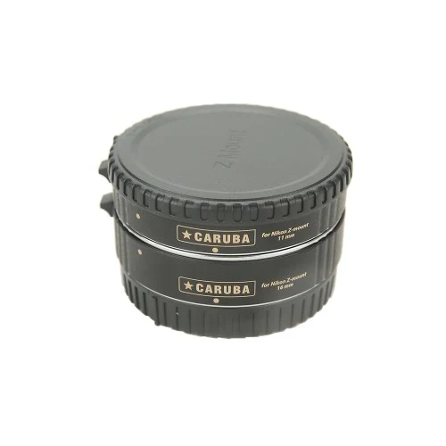 Caruba Verlängerungsrohr Set Nikon Chroom (type II) Z Mount (für Nikon Z Mount Kamera's)