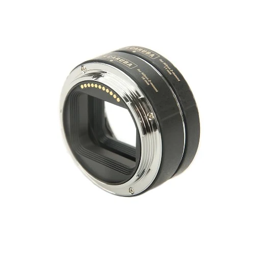 Caruba Verlängerungsrohr Set Nikon Chroom (type II) Z Mount (für Nikon Z Mount Kamera's)