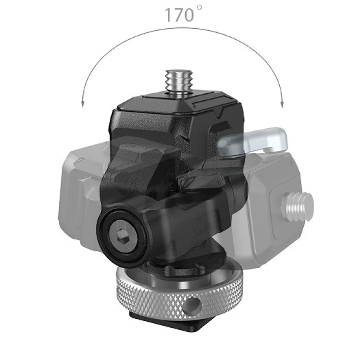SmallRig 3514, Drop-in HawkLock Mini-Monitorhalterung mit Schnellverschluss und Zubehörschuh