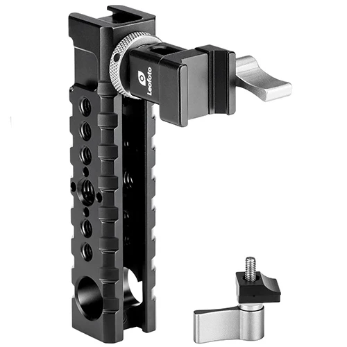 Leofoto Cage Handgriff mit 1/4" Befestigungslöchern