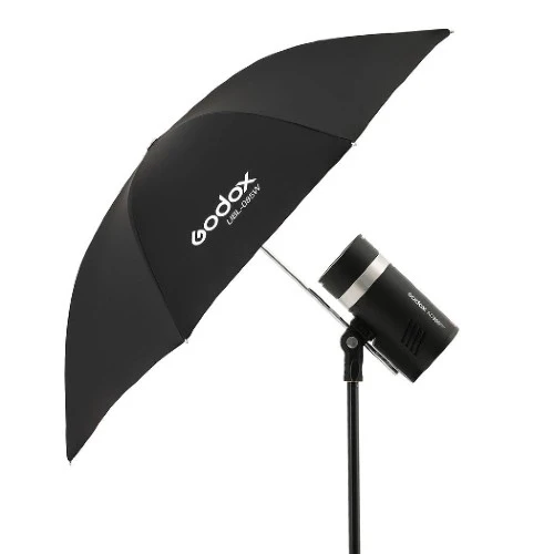 Godox UBL-085W - Professional portable photographic umbrella, white