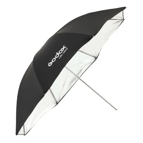 Godox UBL-085S - Professional portable photographic umbrella silver