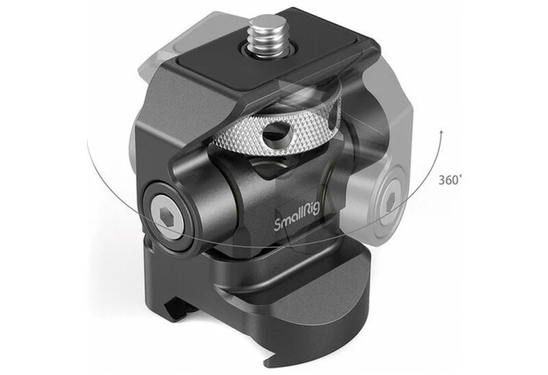 SmallRig Swivel and Tilt Adjustable Monitor Mount with NATO Clamp Mount 2906