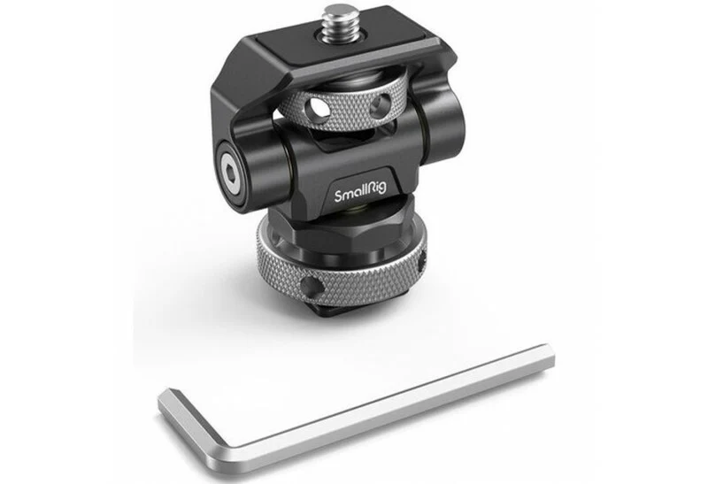 SmallRig drehbare und neigungsverstellbare Monitorhalterung mit Kaltschuhhalterung 2905