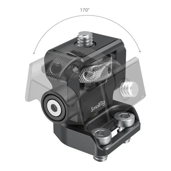 SmallRig drehbare und neigungsverstellbare Monitorhalterung mit Schraubenhalterung 2904