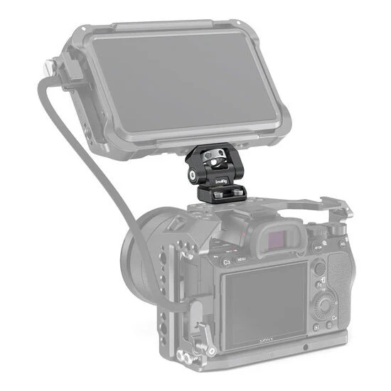 SmallRig drehbare und neigungsverstellbare Monitorhalterung mit Schraubenhalterung 2904