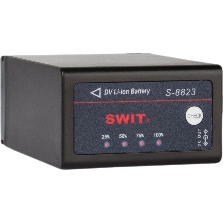 Swit S-8823 DV Akku für JVC GY-HM100 Serie,BN-VF823U, DC out 18Wh