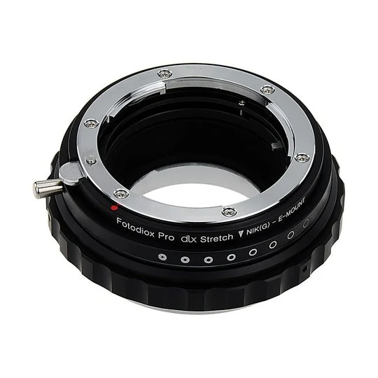 Fotodiox DLX Stretch Objektiv Mount Adapter Nikon Nikkor F Mount G-Type auf Sony E-Mount