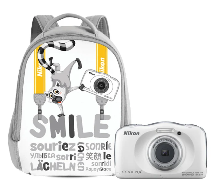Nikon W100/150 Coolpix Backpack White