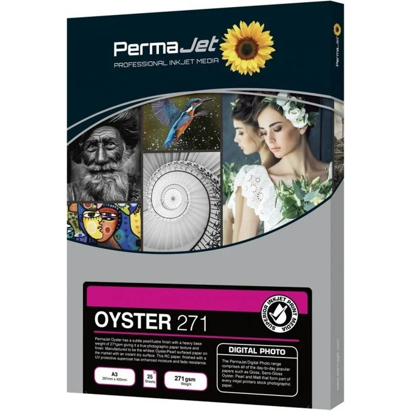 PermaJet PJ50922 Oyster Instant Dry 271 A3 25 Blatt