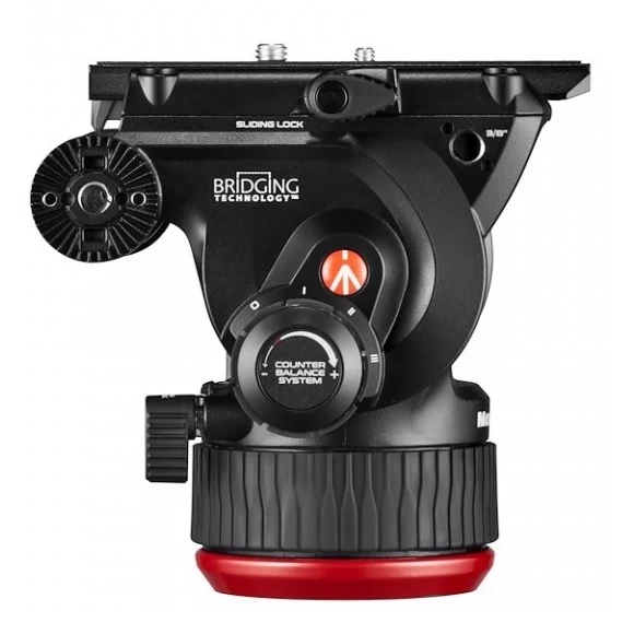 Manfrotto 504X & Fast Twin leg alu tripod