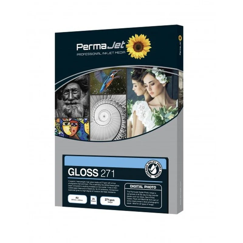 PermaJet PJ50832 Gloss Instant Dry 271 A3+ 25 sheets