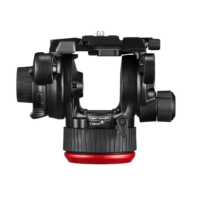 Manfrotto 504X & Carbon Fiber Twin Ground Spreader Dreibeinstativ