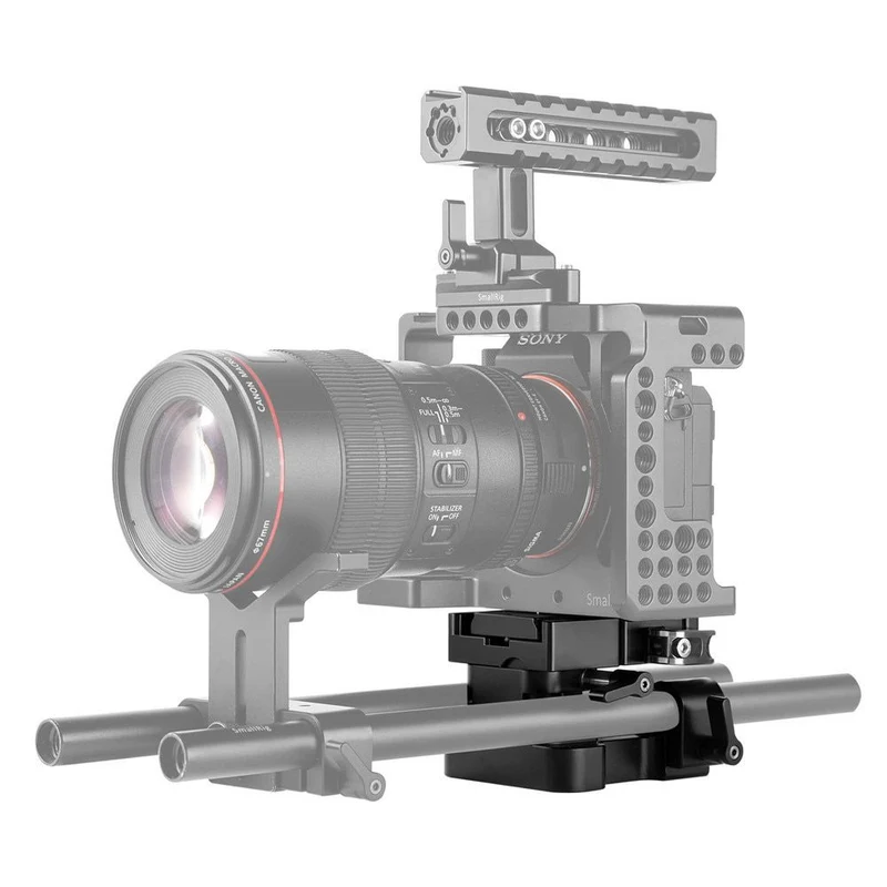 SmallRig Universal 15mm Rail Support System Baseplate 2092