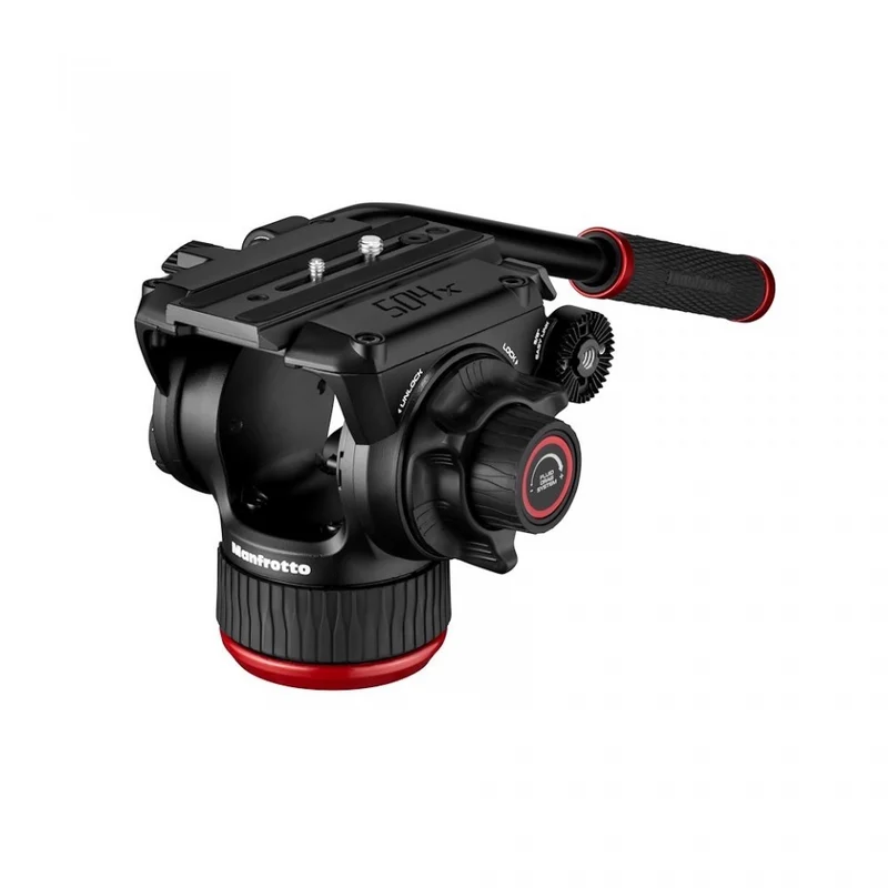 Manfrotto 504X & Alu Twin middle spreader Dreibeinstativ