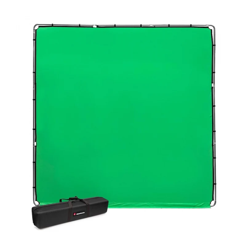 Manfrotto Studiolink chroma key green screen kit 3x3