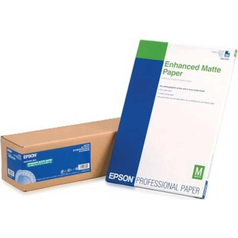 Epson S041595 Enhanced Matte Paper 24"x100'(30.5m), 0.25mm, 194g/m2