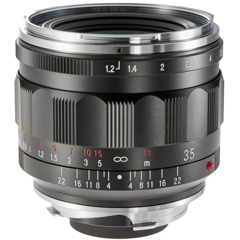 Voigtländer Nokton 35mm ƒ/1,2mm Asphärisch VM, III Schwarz (Leica M-Mount)