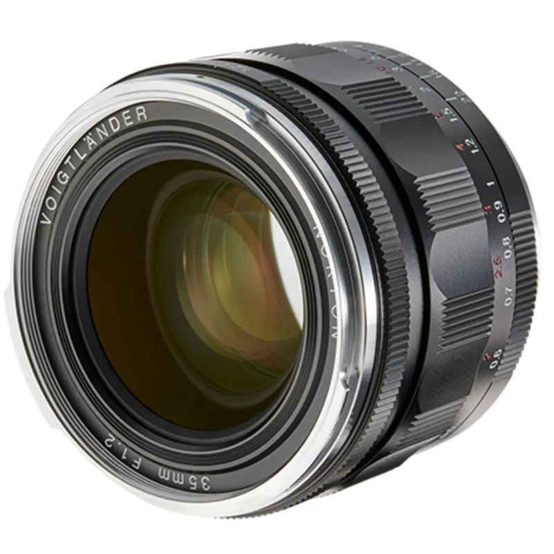 Voigtländer Nokton 35mm ƒ/1,2mm Asphärisch VM, III Schwarz (Leica M-Mount)