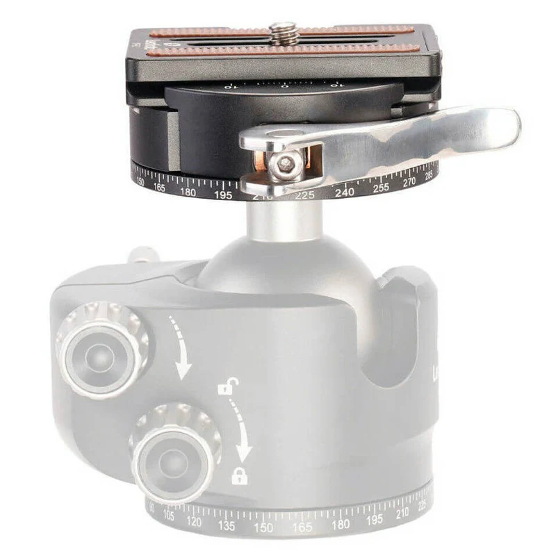 Leofoto PCL-60 Quick Release Panning Clamp with NP-60 Quick Release Plate