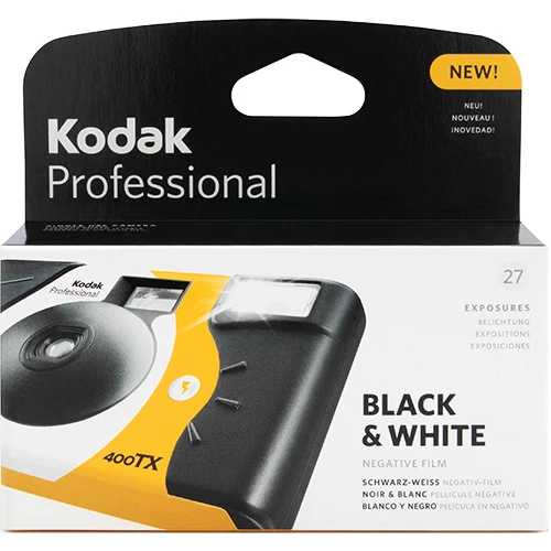 Kodak Professional Tri-X B&W 400 27 Exp Single Use Camera