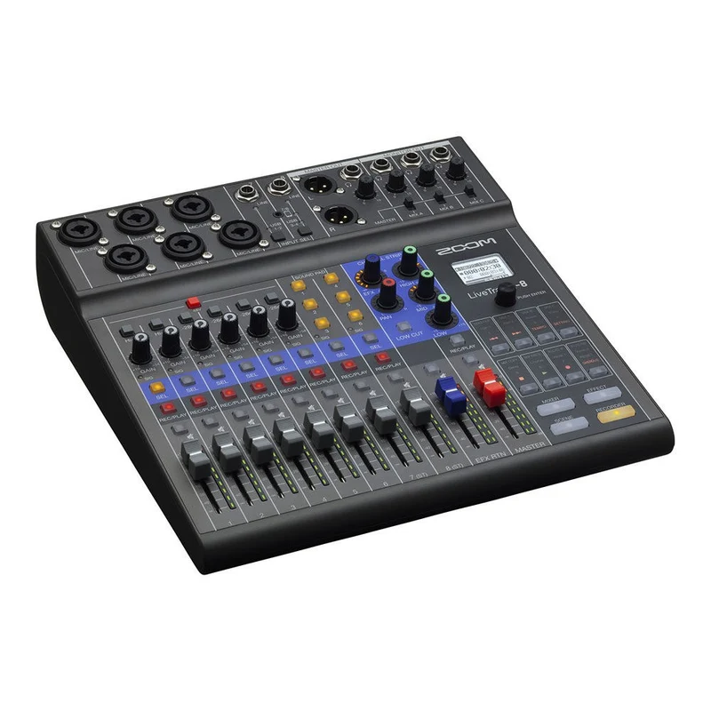 Zoom LiveTrak L-8 Digital Mixer for Podcast