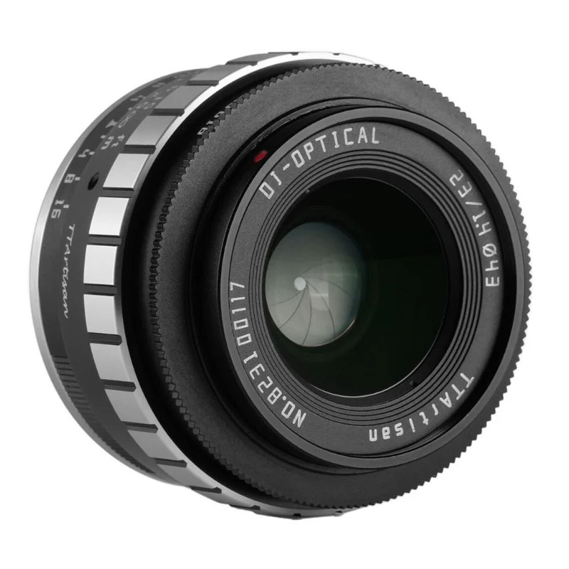 TTArtisan APS-C 23mm f/1.4 Fuji X-mount Black+Silver