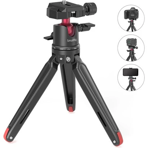 SmallRig 2664 TableTop Mini Tripod with Panoramic Ball Head