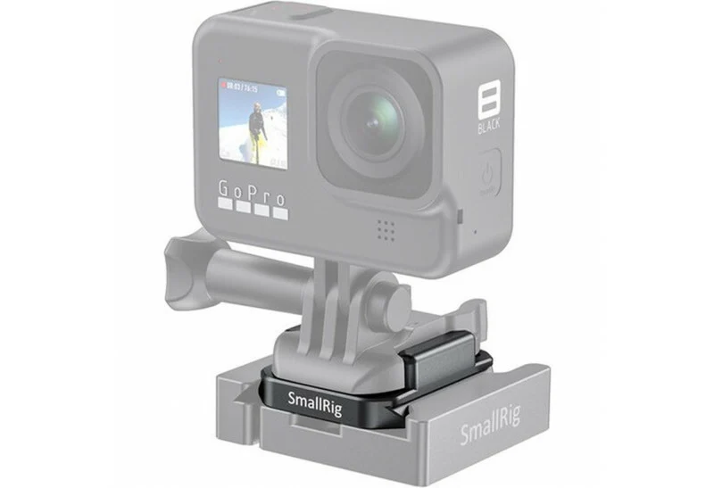 SmallRig 2668 Schnallenadapter mit Arca-Schnellwechselplatte für GoPro-Kameras
