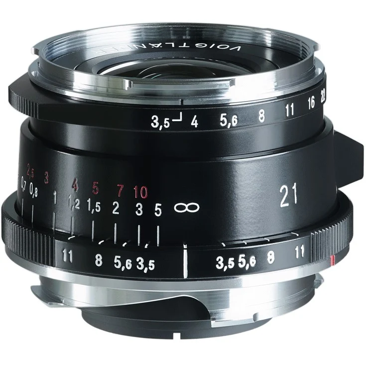 Voigtländer Color-Skopar 21mm f/3.5 VM Asphärische Objektiv Typ II Schwarz