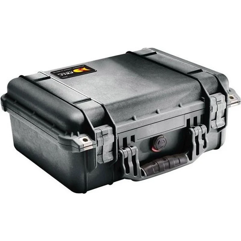 Peli 1450 Schwarz mit Schaumstoff
