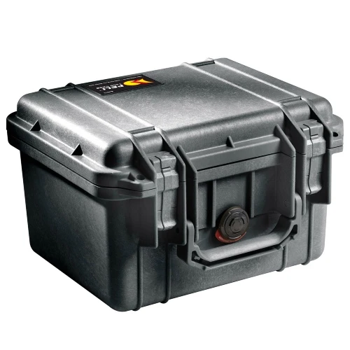 Peli™ 1300 Schutzkoffer Schwarz mit Schaumstoff
